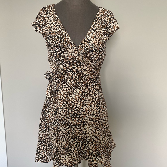 Free People French Quarter Printed Mini Dress XS - Picture 4 of 16